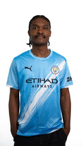 Manchester City Blue Football Jersey — main view 01