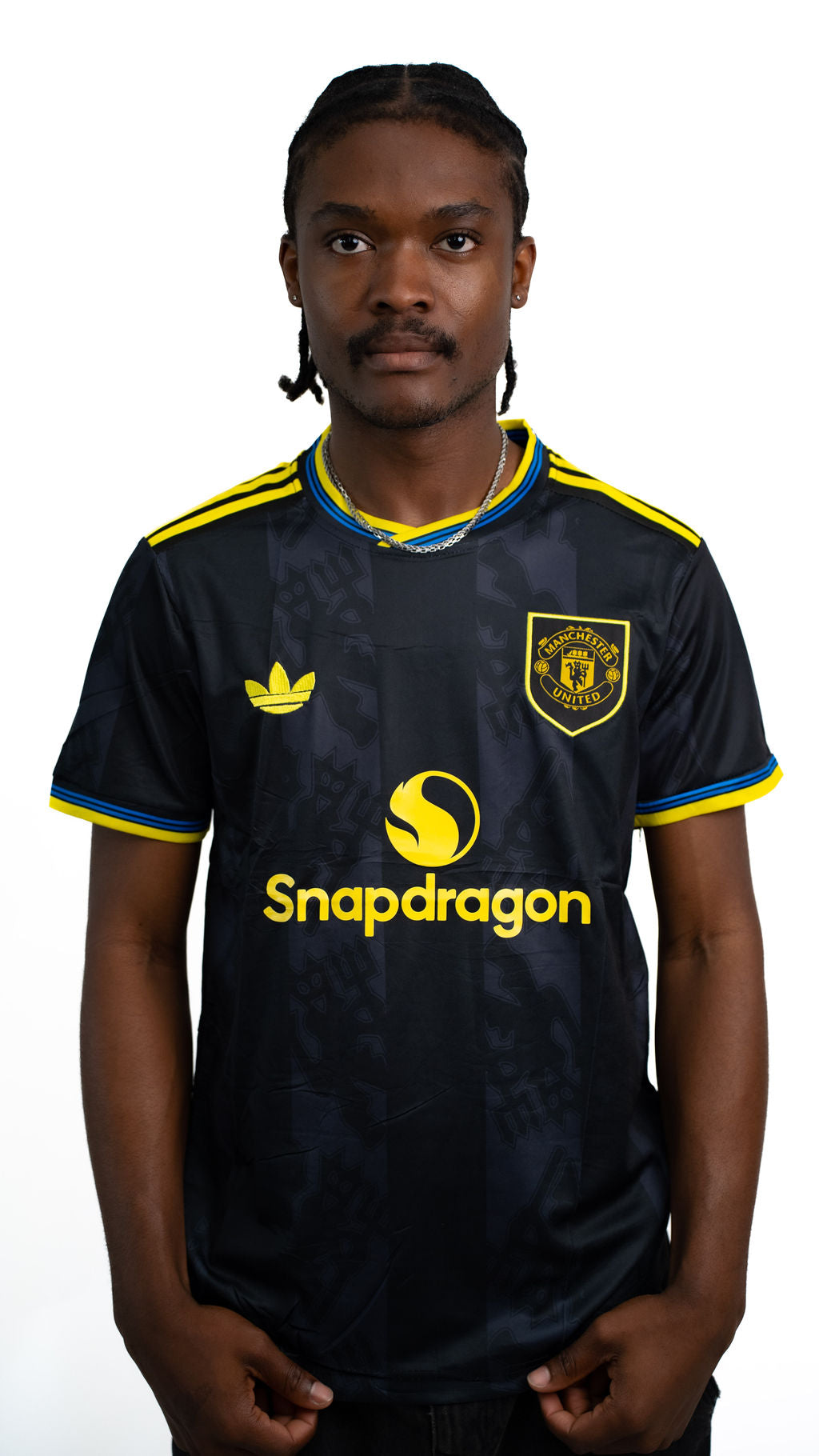 Manchester United Black Football Jersey — main view 01