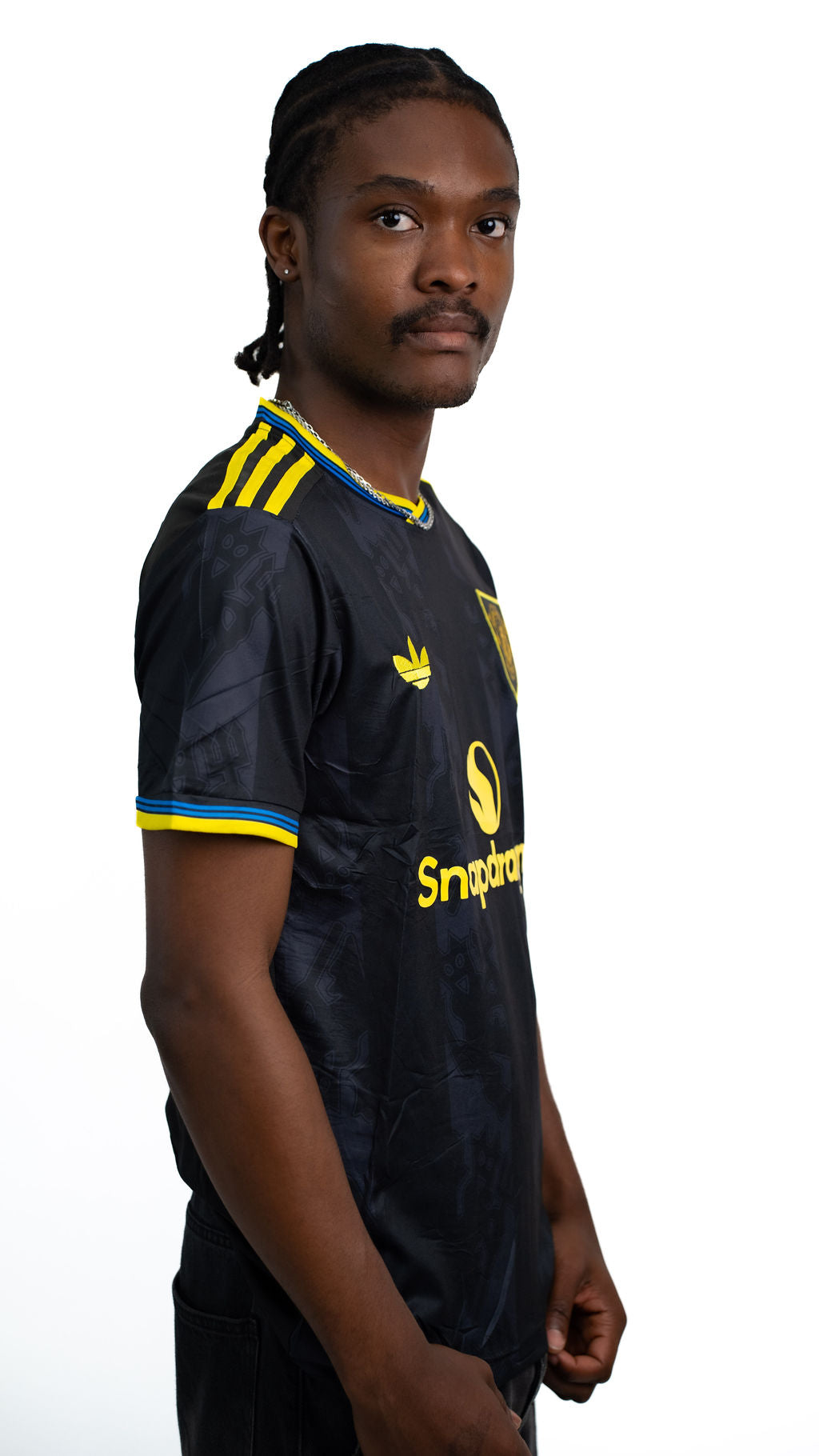 Manchester United Black Football Jersey — alternate view 02