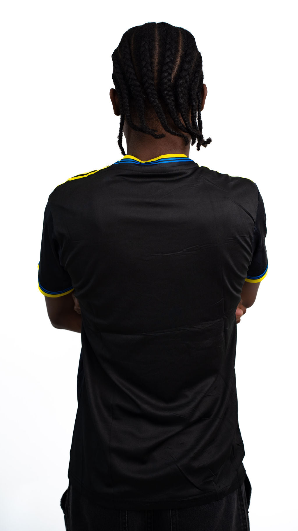 Manchester United Black Football Jersey — product view 03