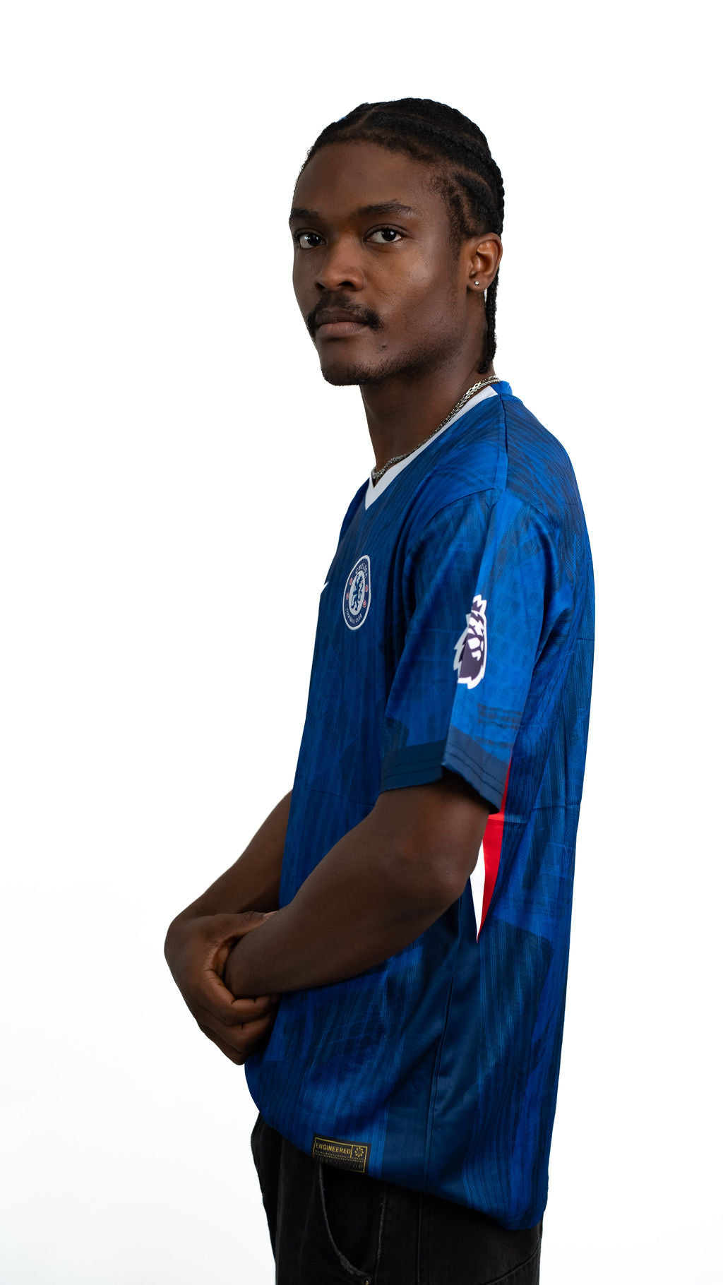 Chelsea Blue Football Jersey — product view 04