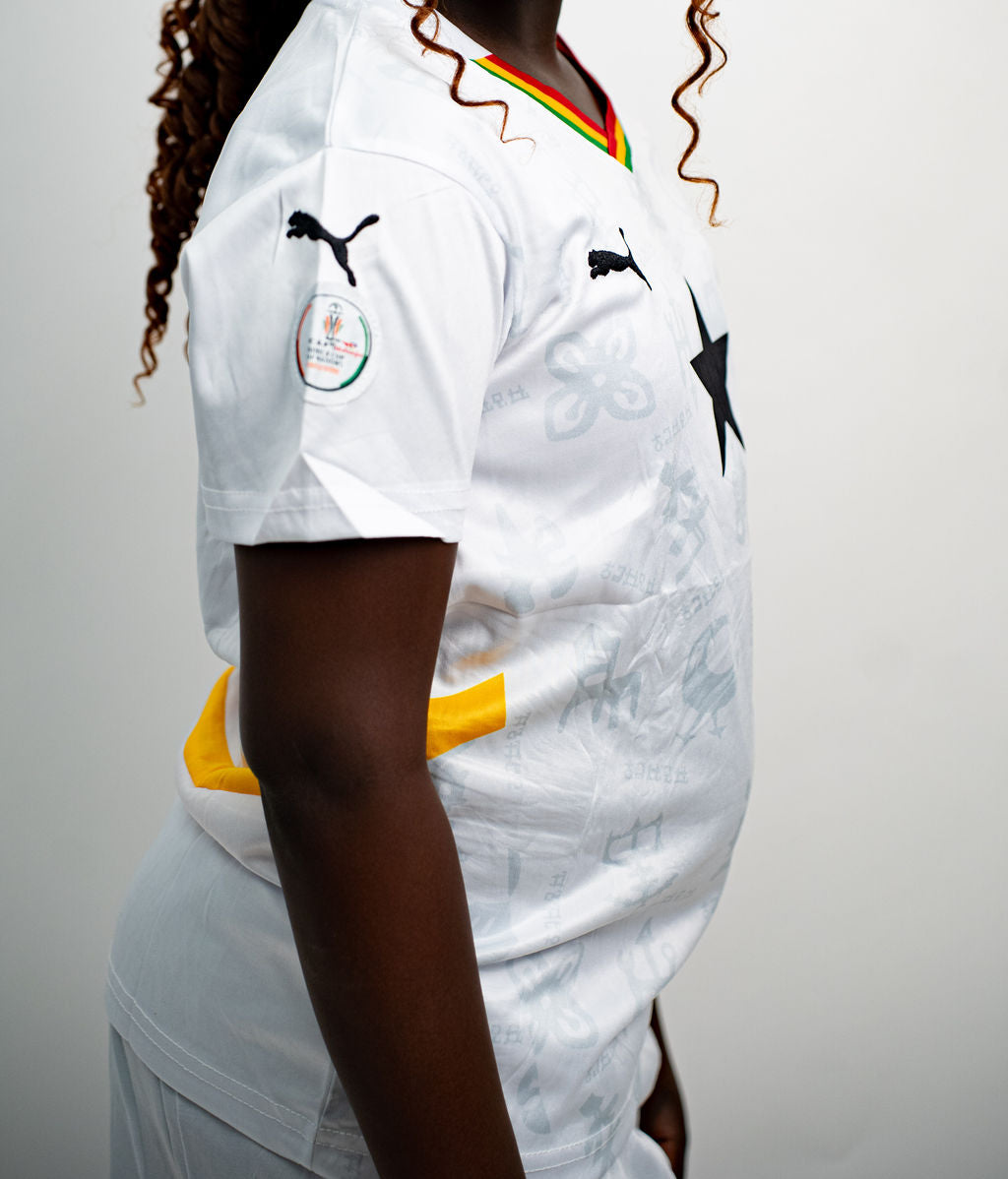 Ghana White Football Kit — alternate view 02