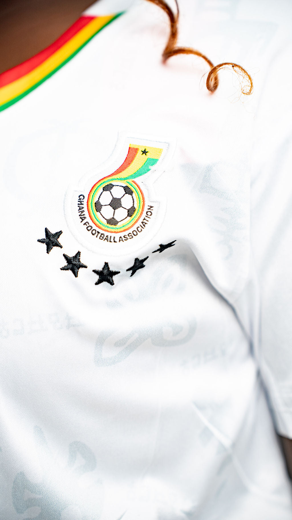Ghana White Football Kit — product view 06