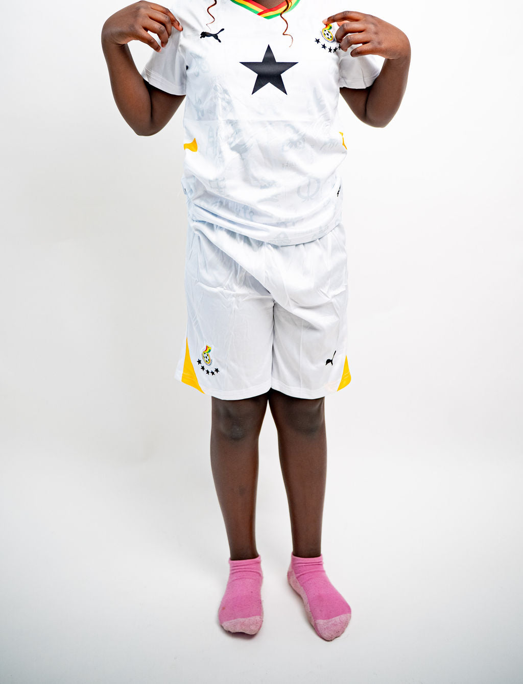 Ghana White Football Kit — product view 10