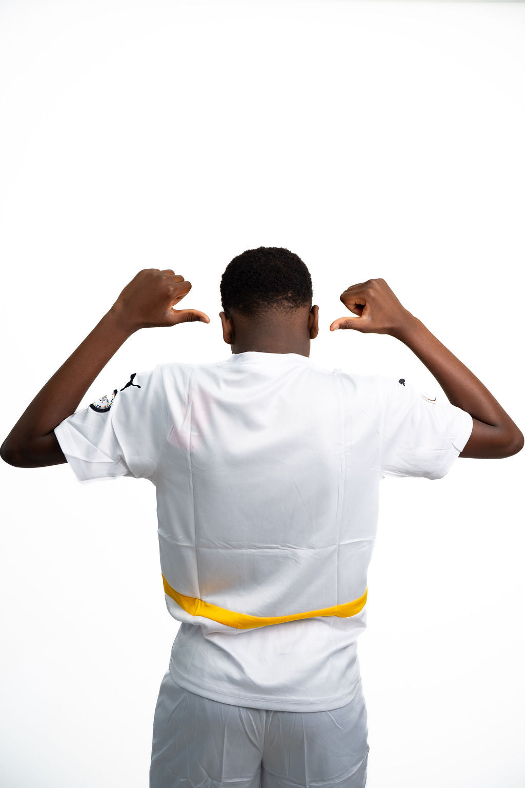 Ghana White Football Kit — product view 13