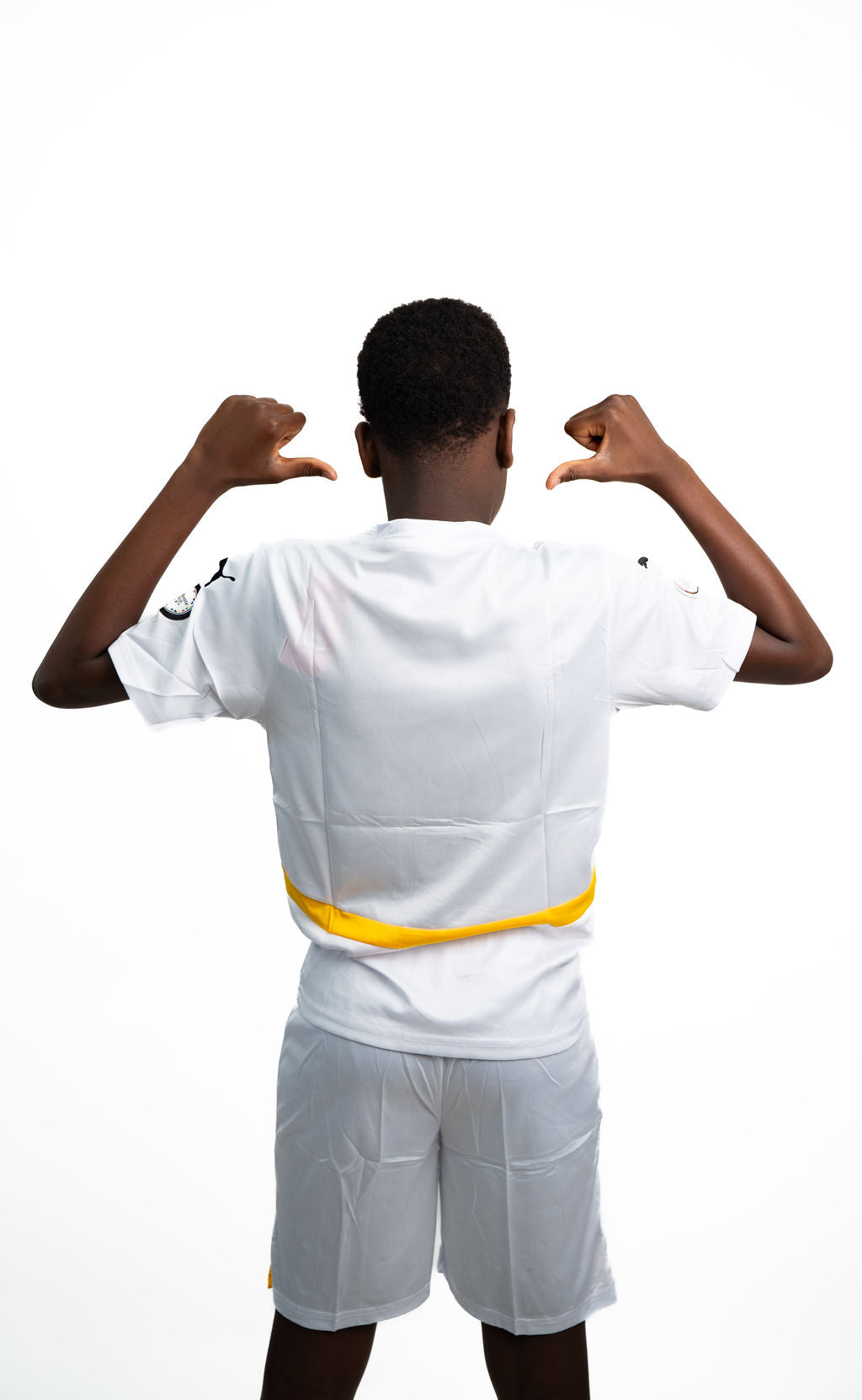 Ghana White Football Kit — product view 14