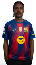 Barcelona Navy Red Football Jersey — main view 01