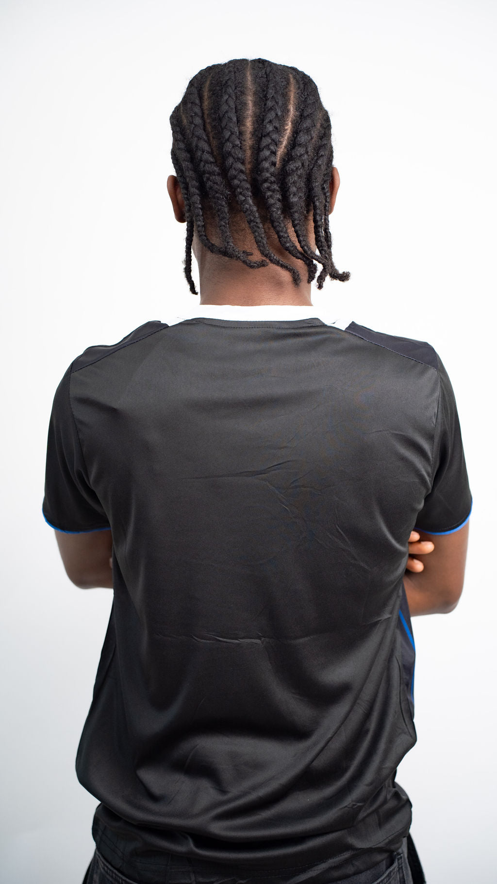 Chelsea Black Football Jersey — product view 03