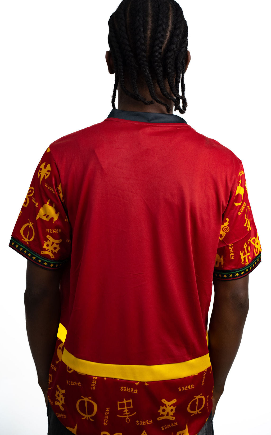 Ghana Red Heritage Football Jersey — product view 03