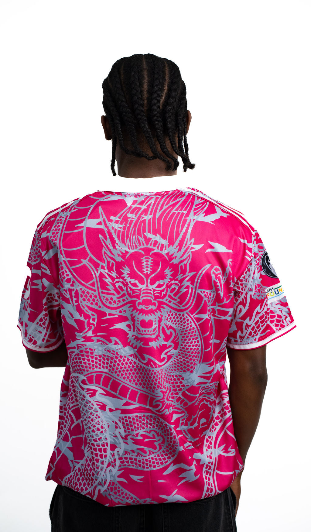 Real Madrid Pink Football Jersey — product view 03