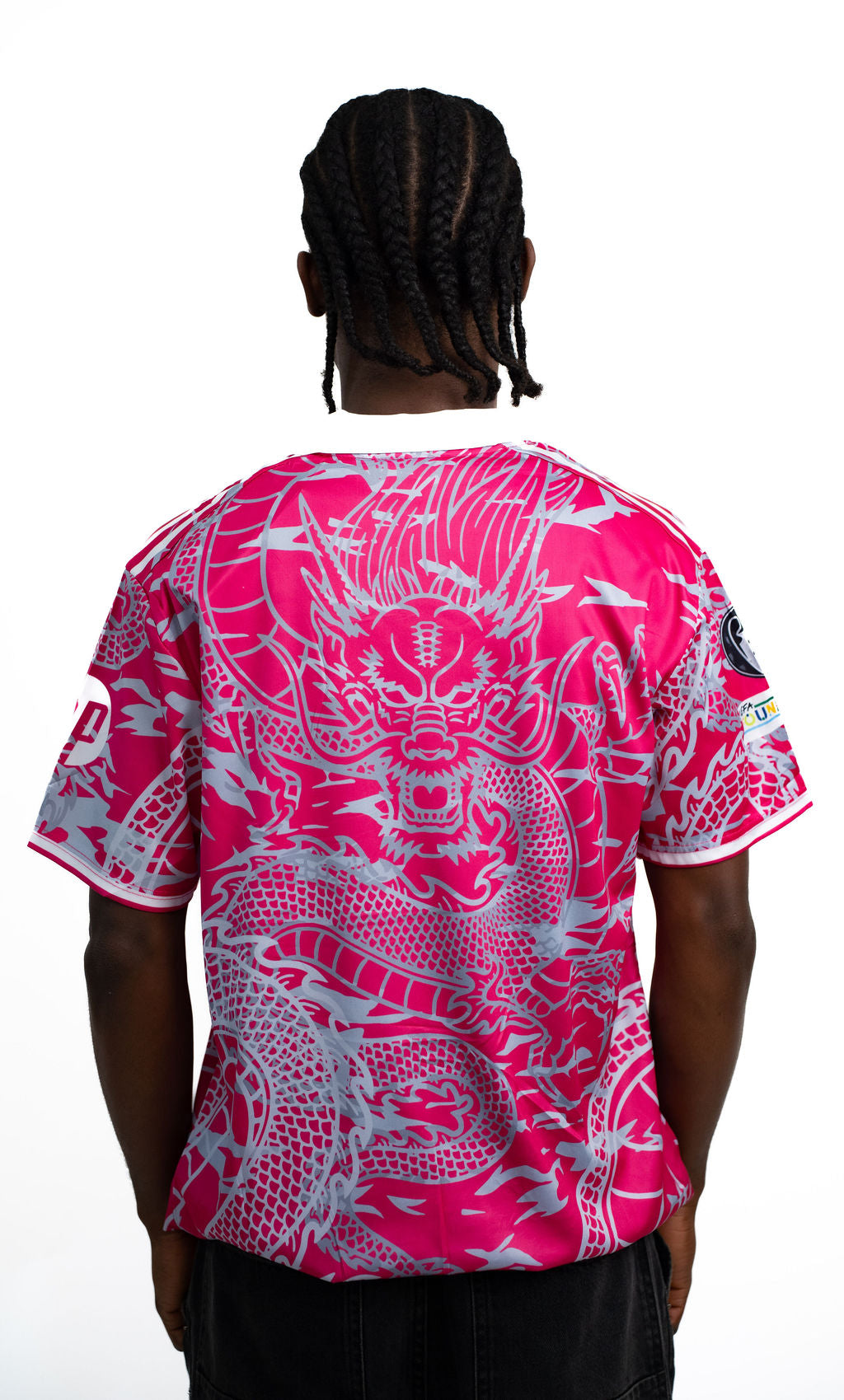 Real Madrid Pink Football Jersey — product view 04