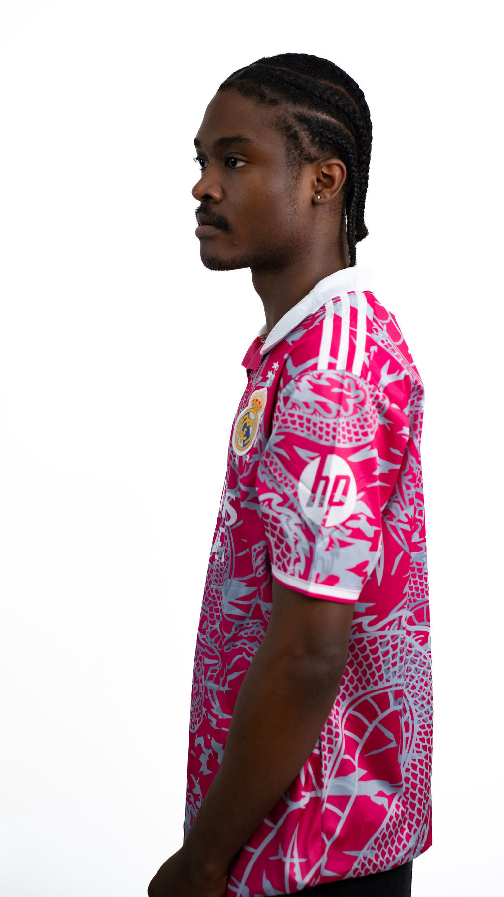 Real Madrid Pink Football Jersey — product view 05