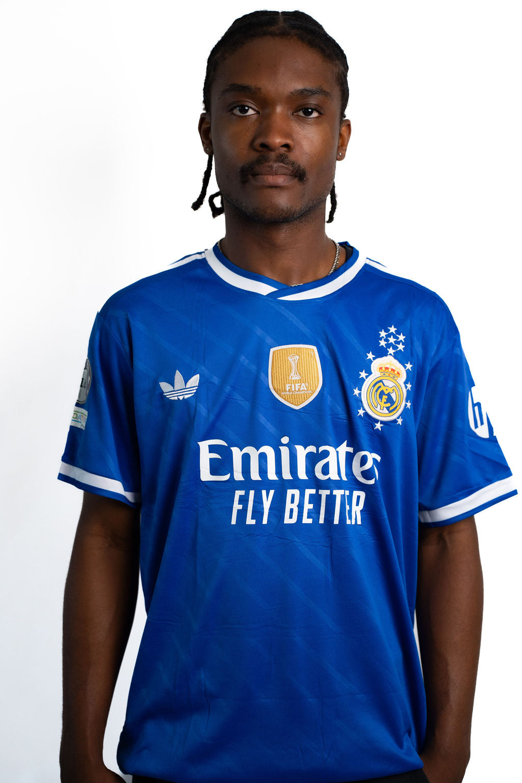 Real Madrid Blue Football Kit — main view 01