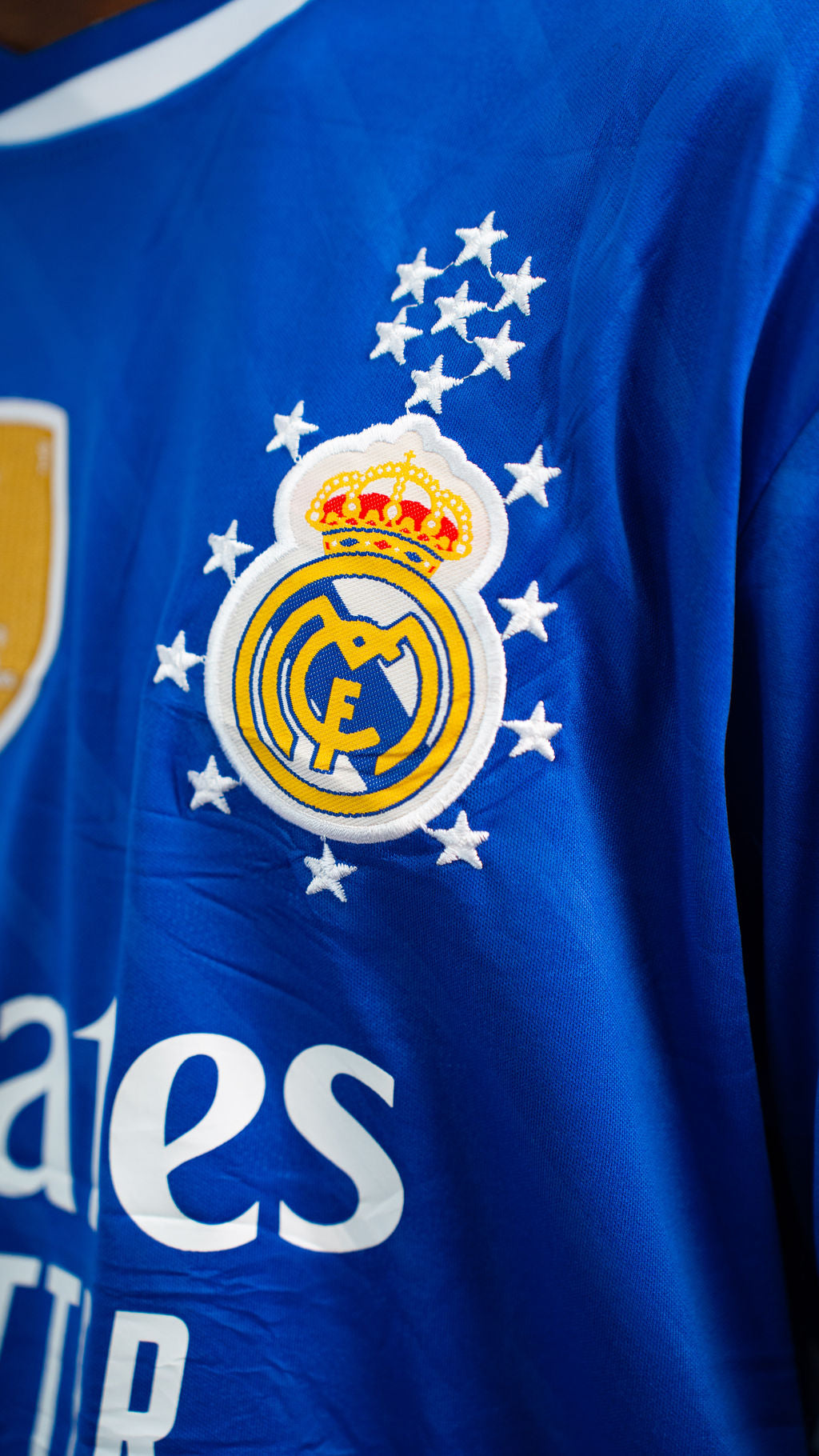 Real Madrid Blue Football Kit — product view 06