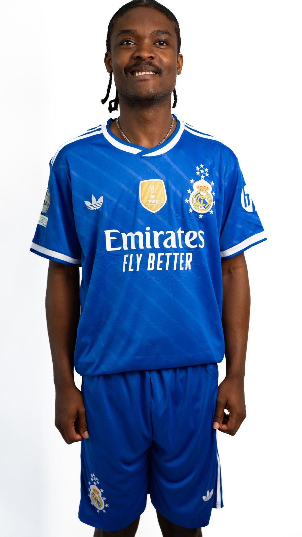 Real Madrid Blue Football Kit — product view 07
