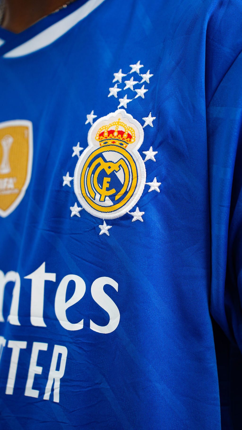 Real Madrid Blue Football Kit — product view 12