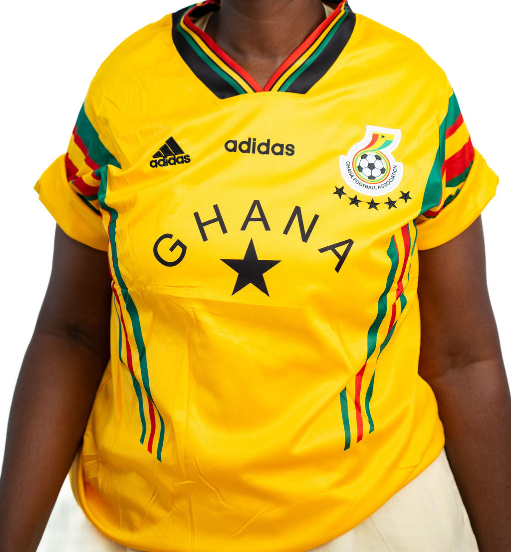 Ghana Yellow Football Jersey — main view 01