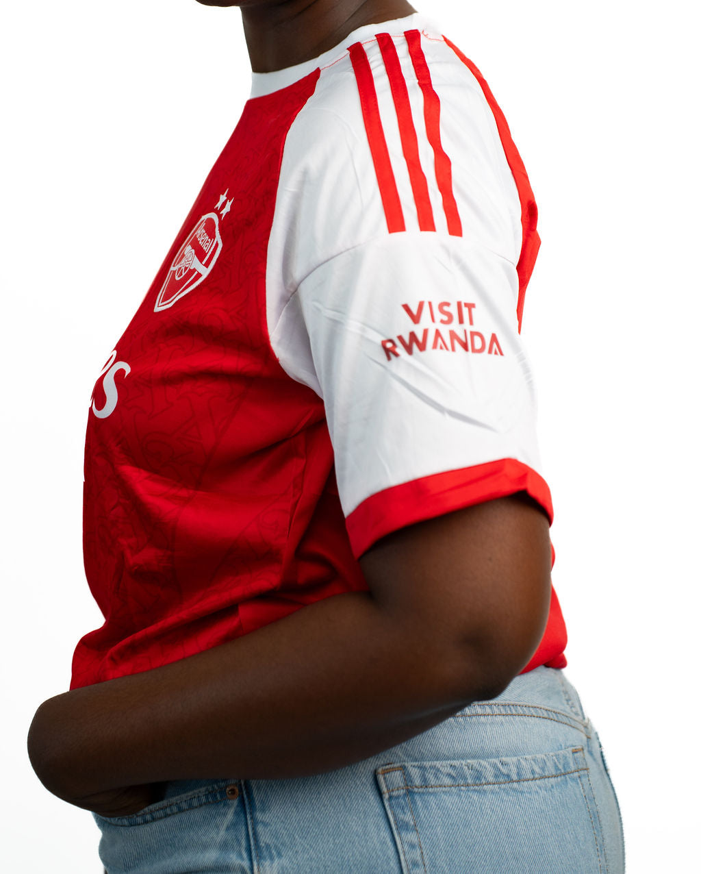 Arsenal Red Football Jersey — product view 04