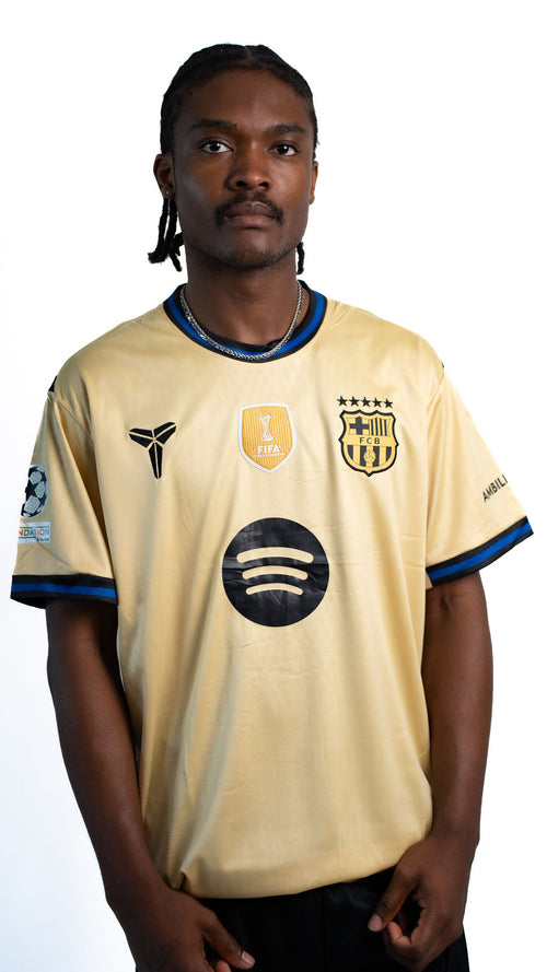 Barcelona Gold Football Kit — main view 01
