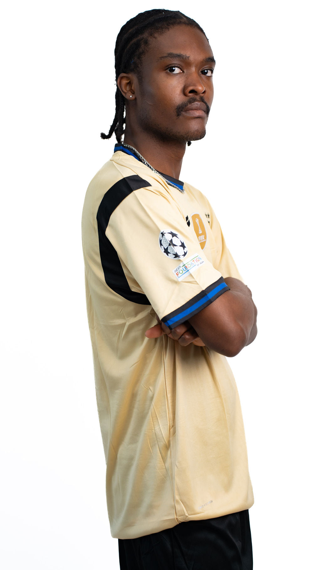Barcelona Gold Football Kit — alternate view 02