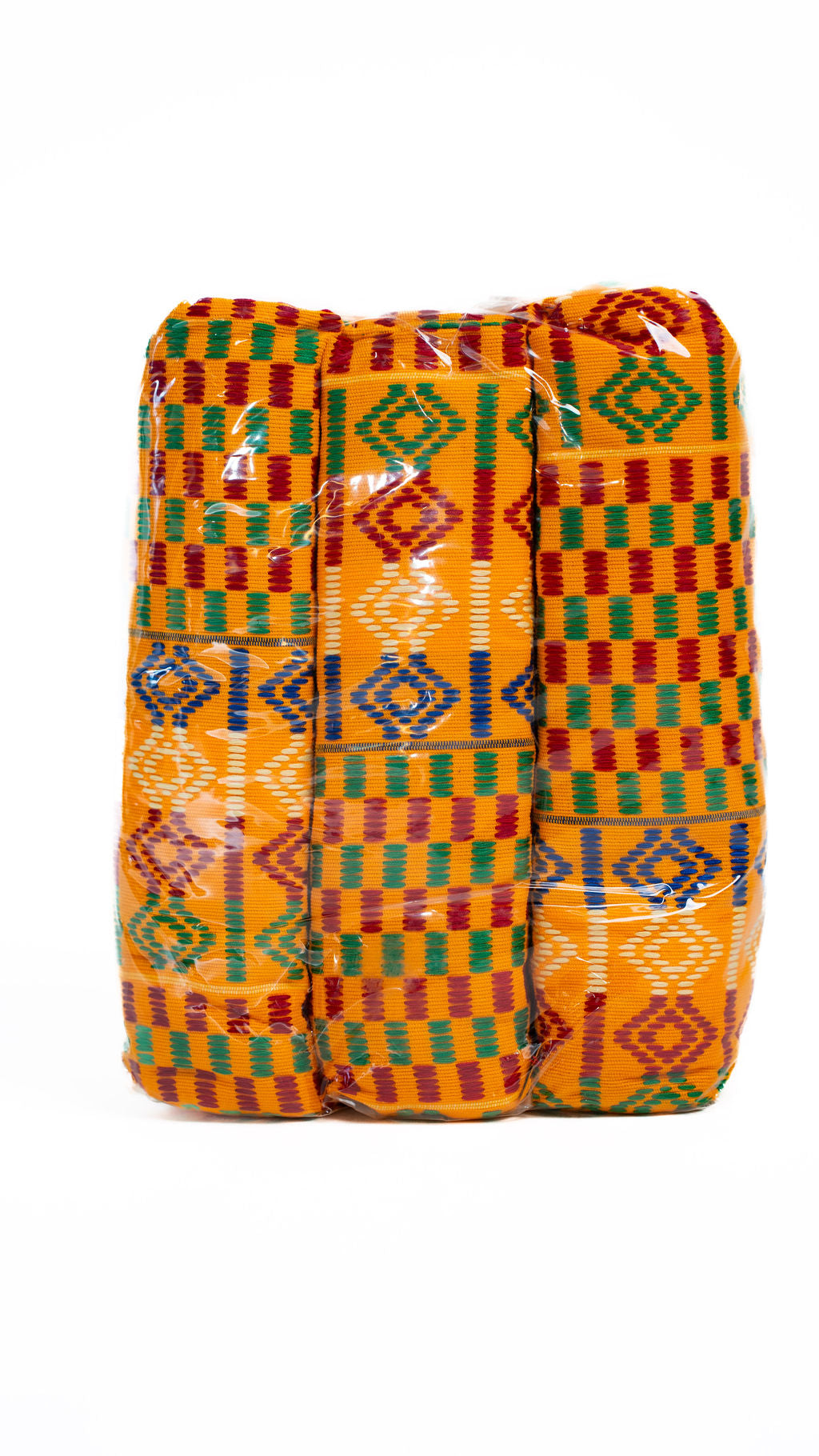 Orange Kente Zip Pouch — alternative view 02