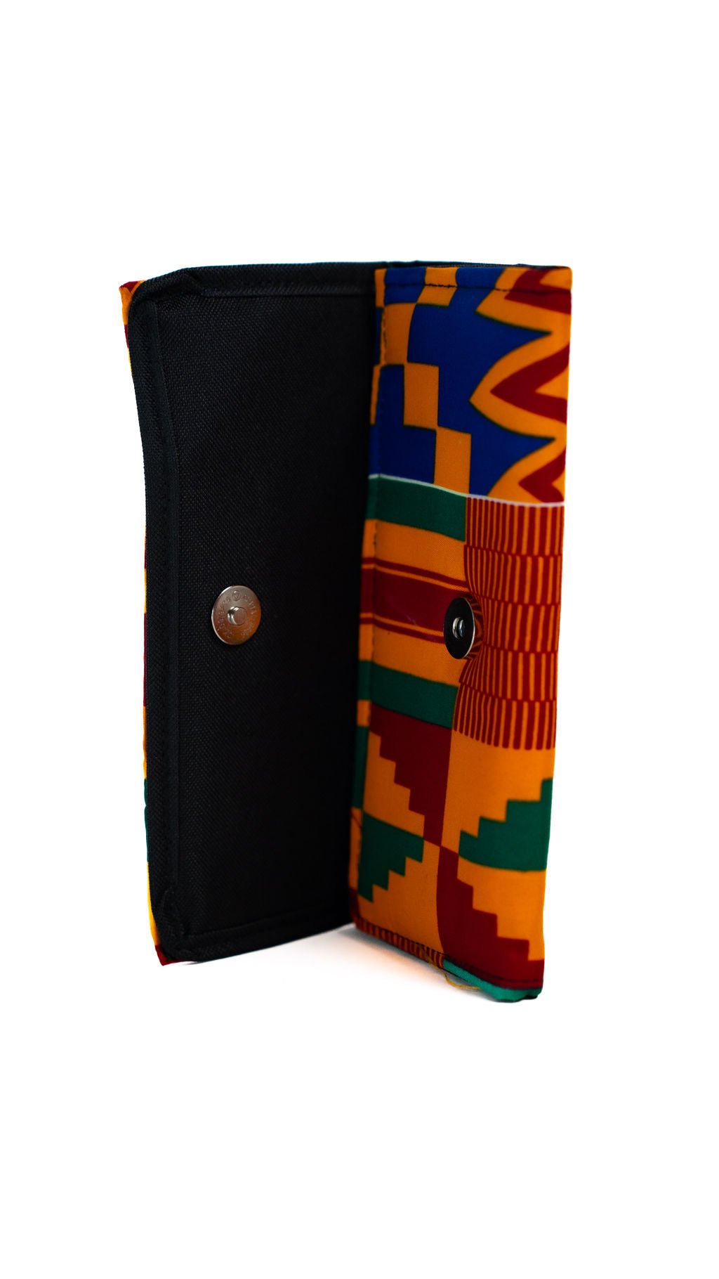 Black Kente Wallet — alternate view 02