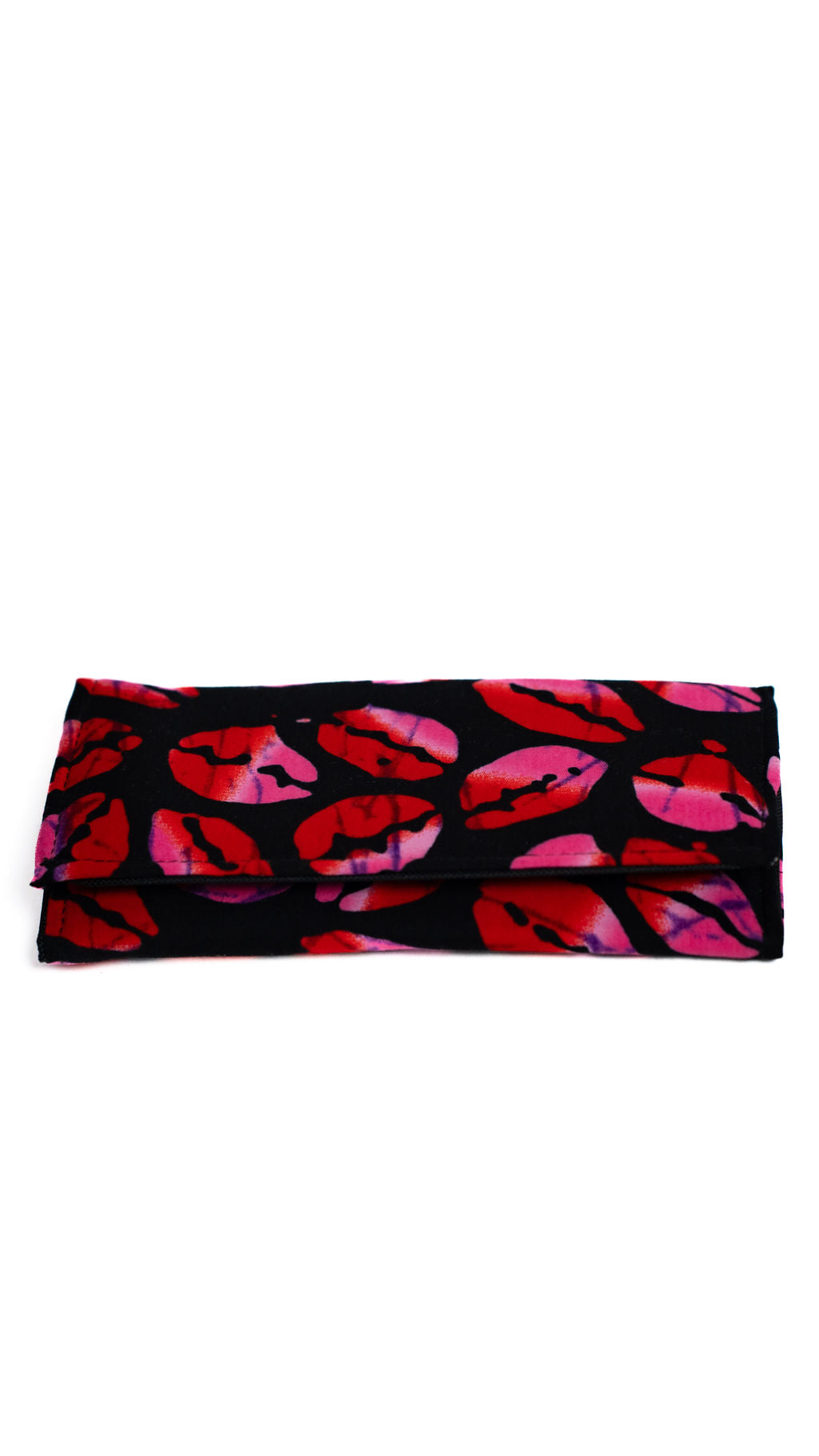 Red Lips Print Wallet — main view 01