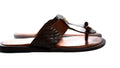 Brown Woven Toe Sandals — main view 01