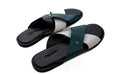Green Cross Strap Sandals — main view 01