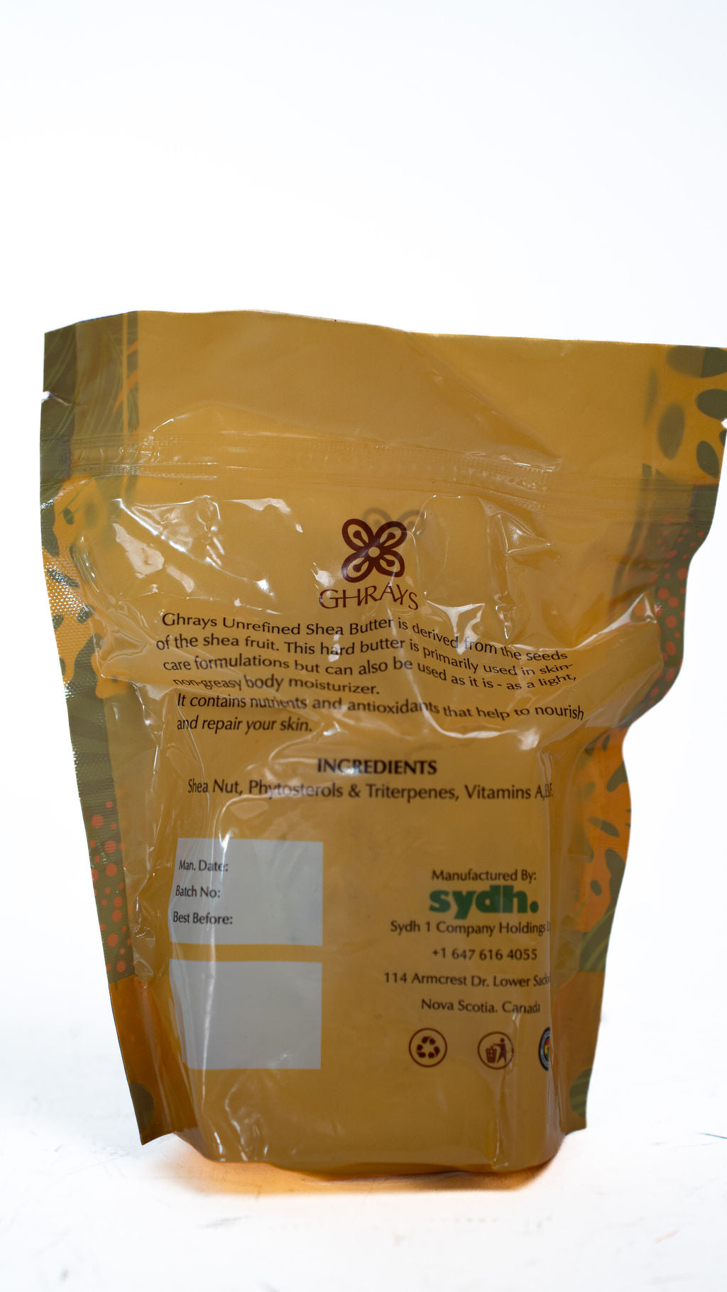 Natural Shea Butter Pouch — product view 03