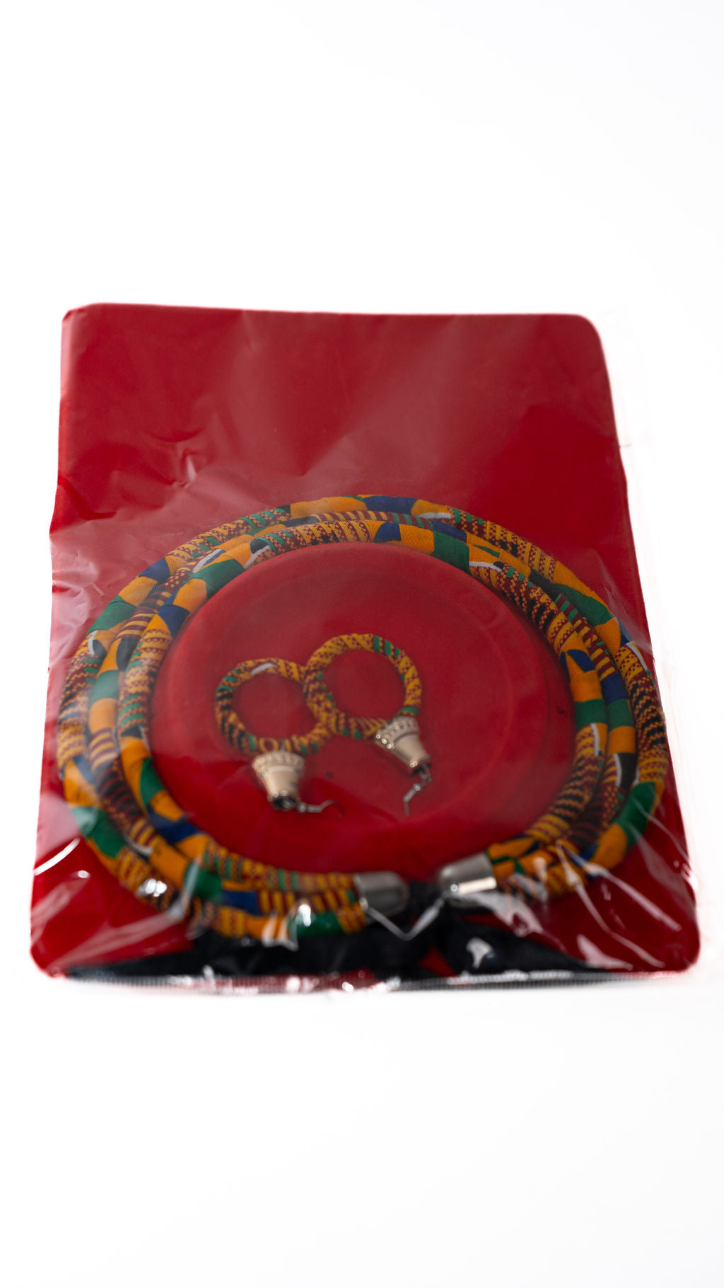 Red Beaded Jewelry Packet — main view 01