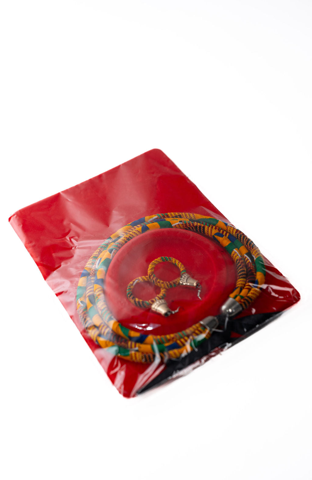 Red Beaded Jewelry Packet — alternate view 02