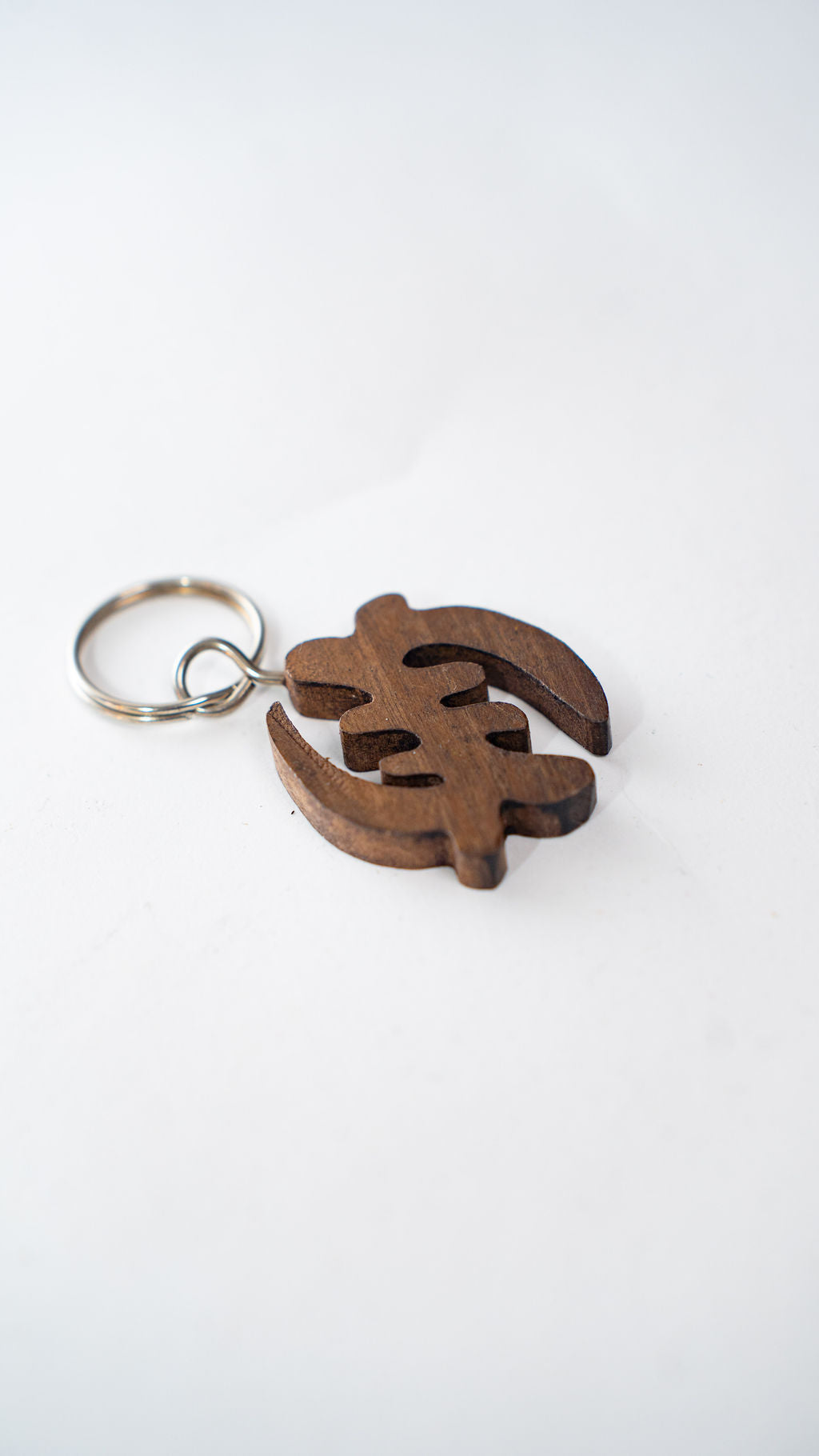 Gye Nyame Symbol Keychain — alternate view 02