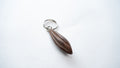 Brown Wood Pendant Keychain — main view 01
