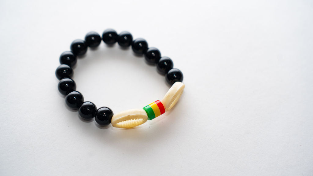 Black Shell Ghana Bracelet — main view 01