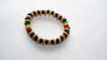Tan Wood Bead Bracelet — main view 01