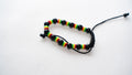 Black Adjustable Ghana Bead Bracelet — main view 01