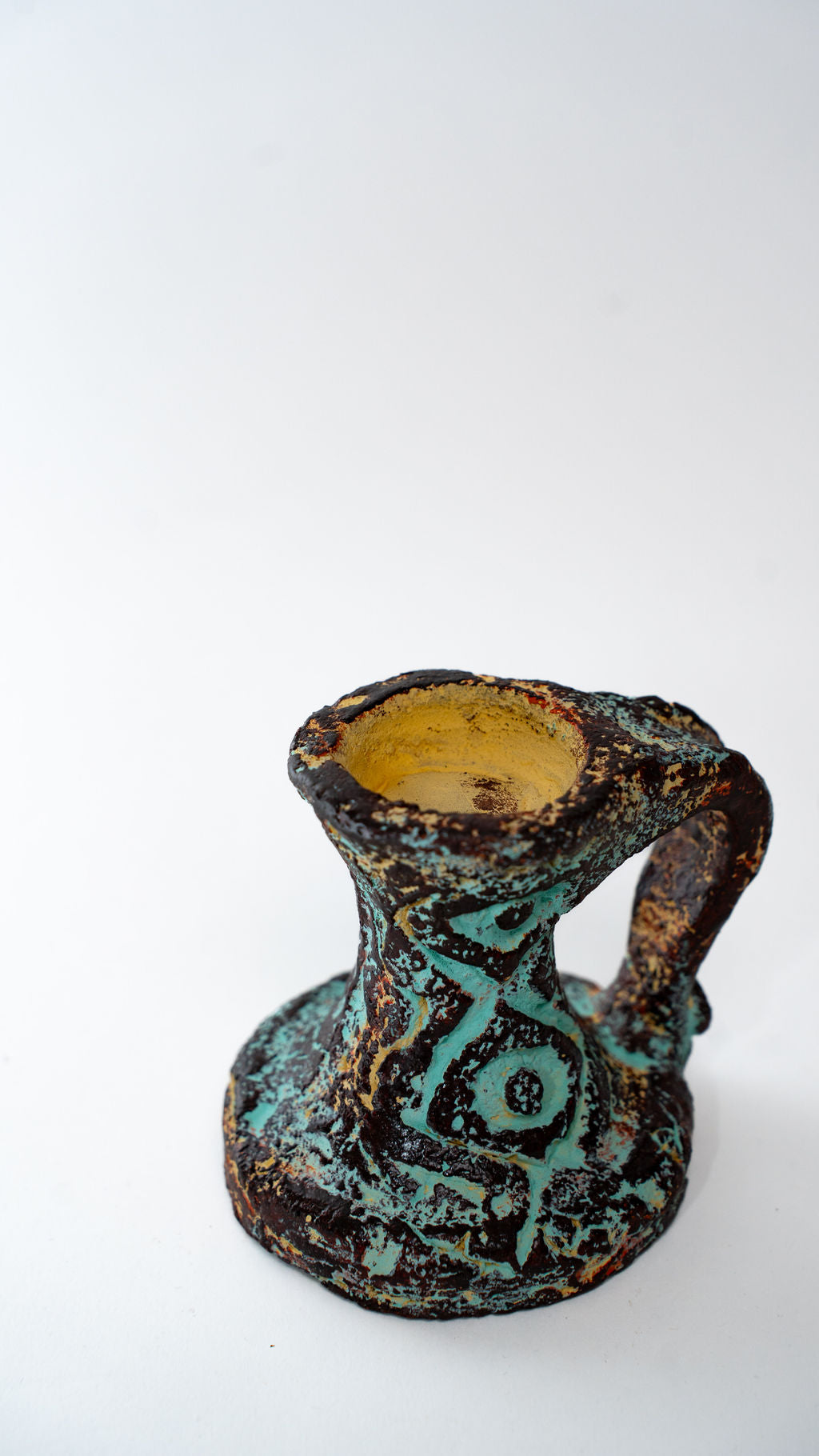 Small Handled Ceramic Cup — product view 03