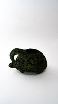 Green Ceramic Animal Sculpture — main view 01