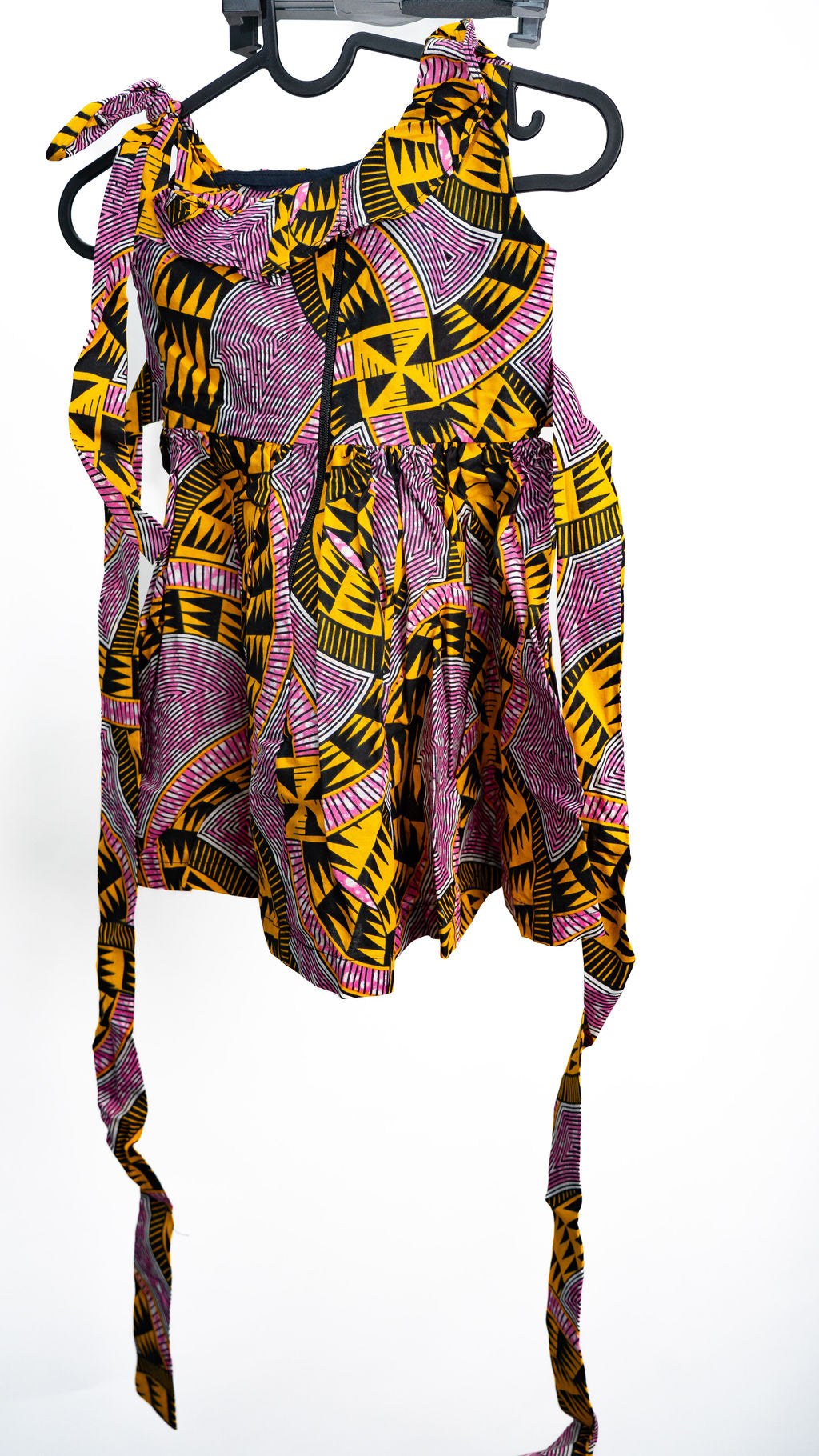 Purple Yellow Wrap Top — alternate view 02