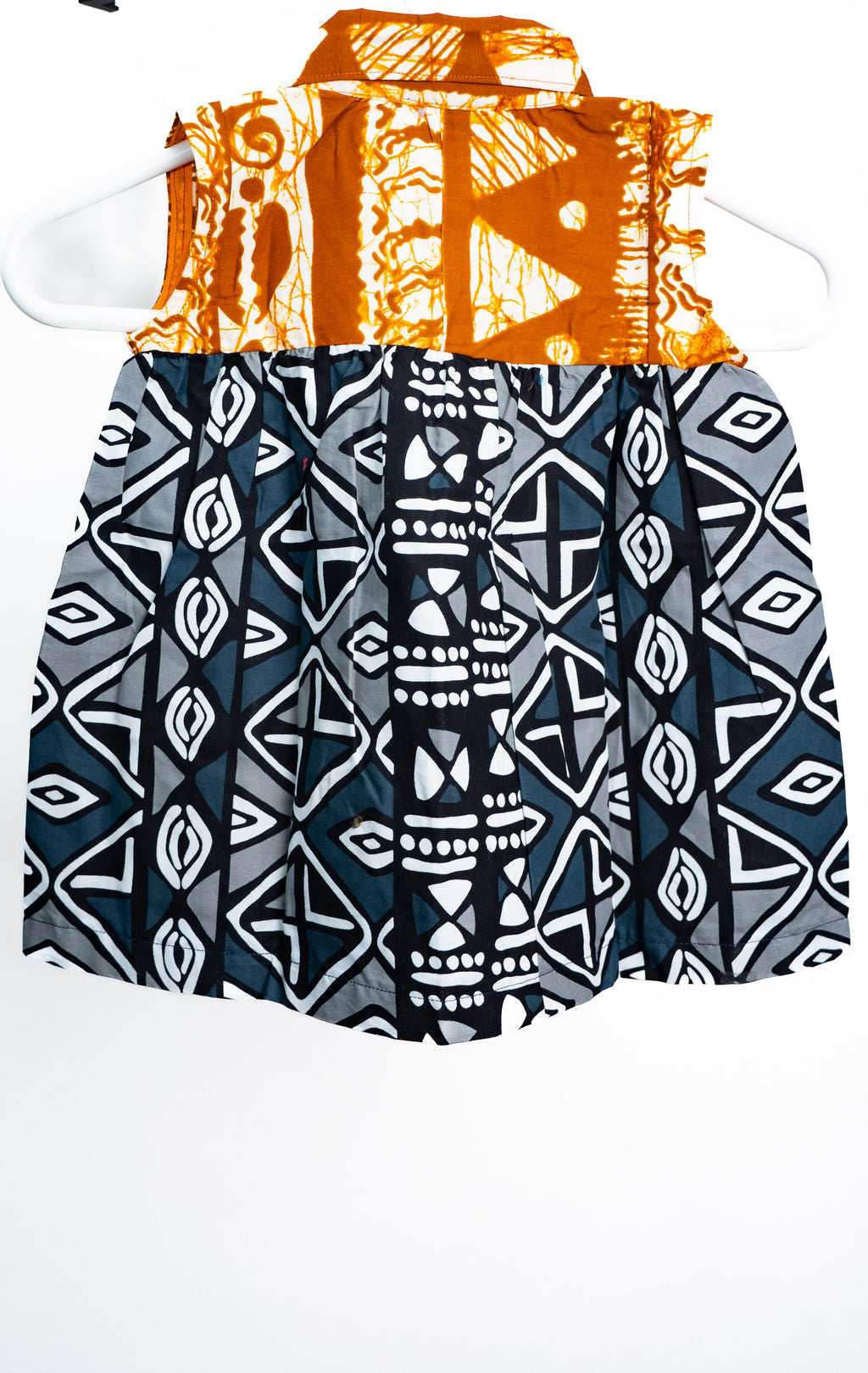 Orange Blue Matching Shorts Set — alternate view 02