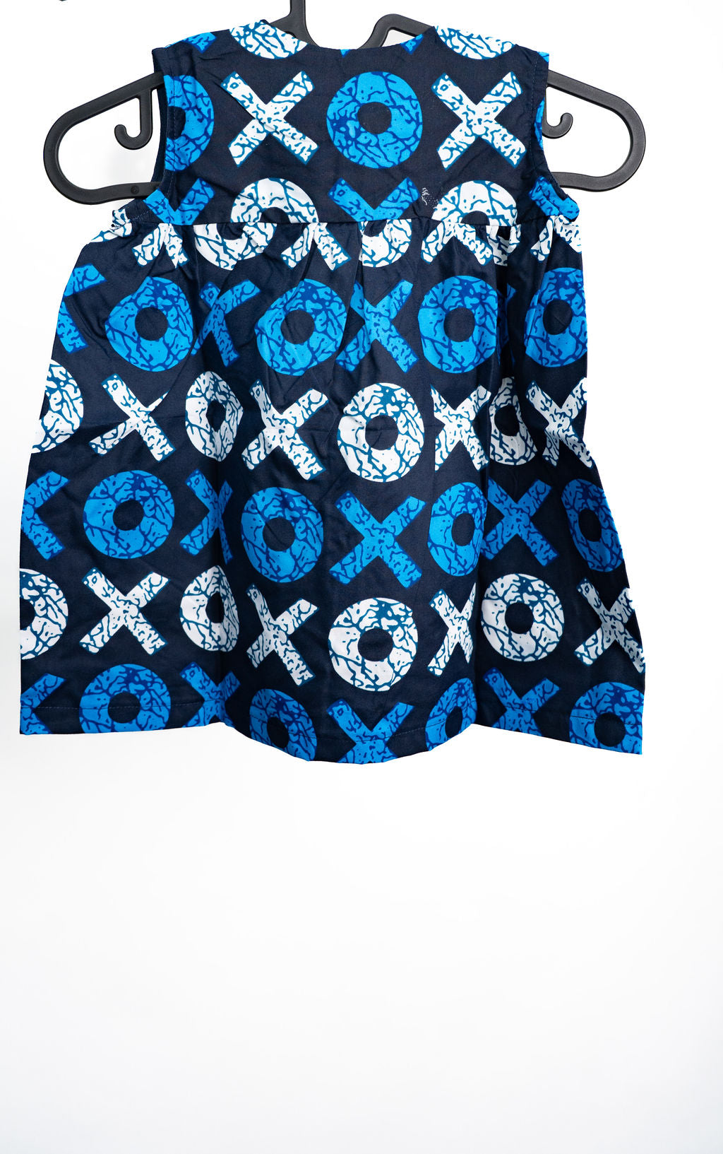 Blue Symbol Print Romper — main view 01