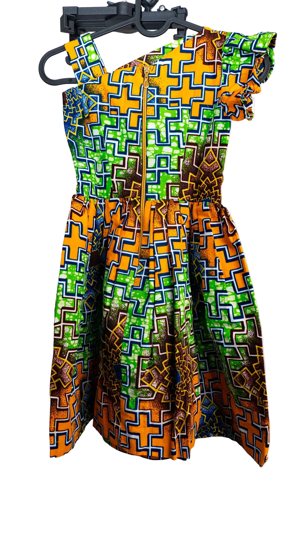 Multicolor Sleeveless Print Dress — alternate view 02