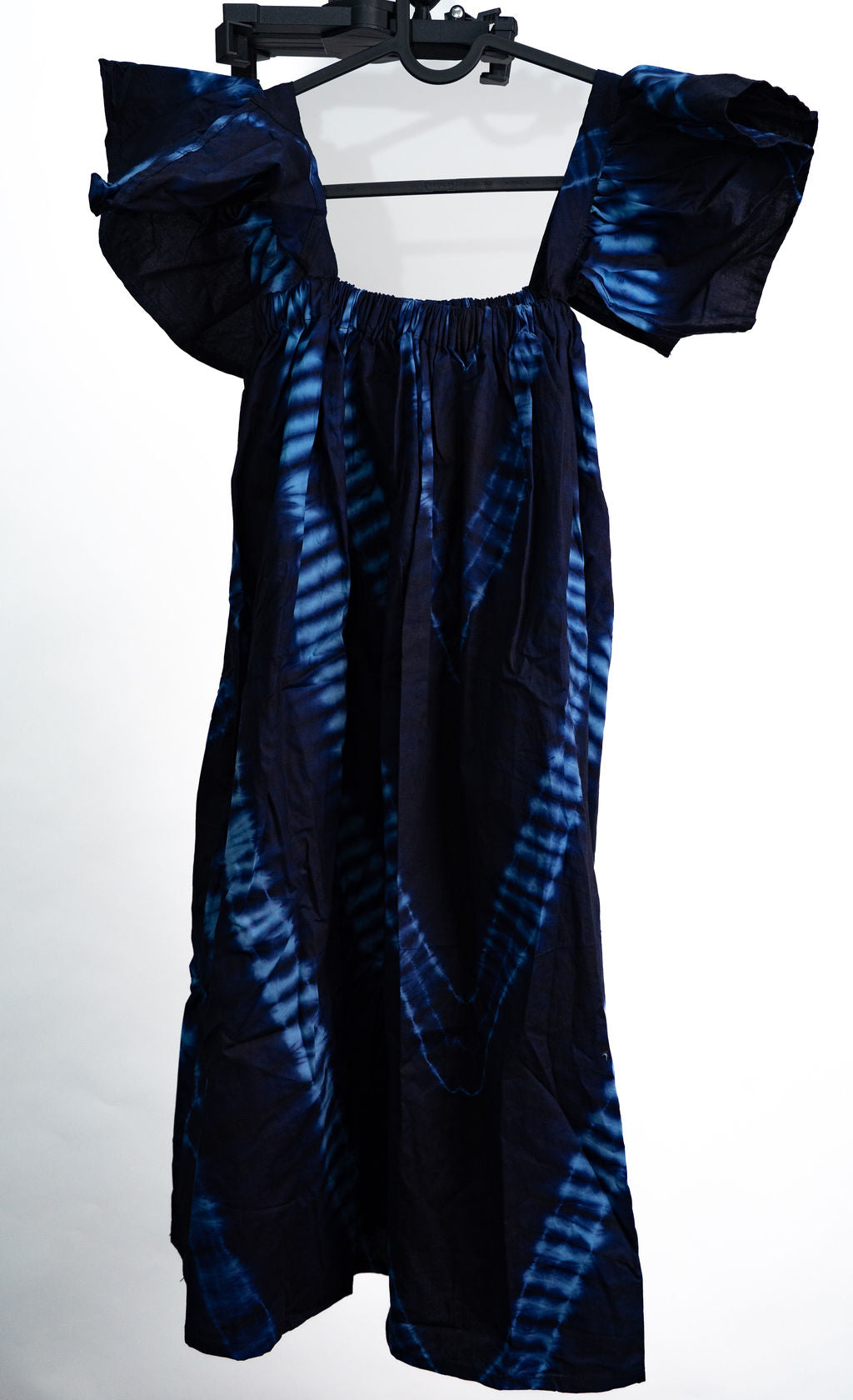 Navy Blue Print Dress — alternate view 02