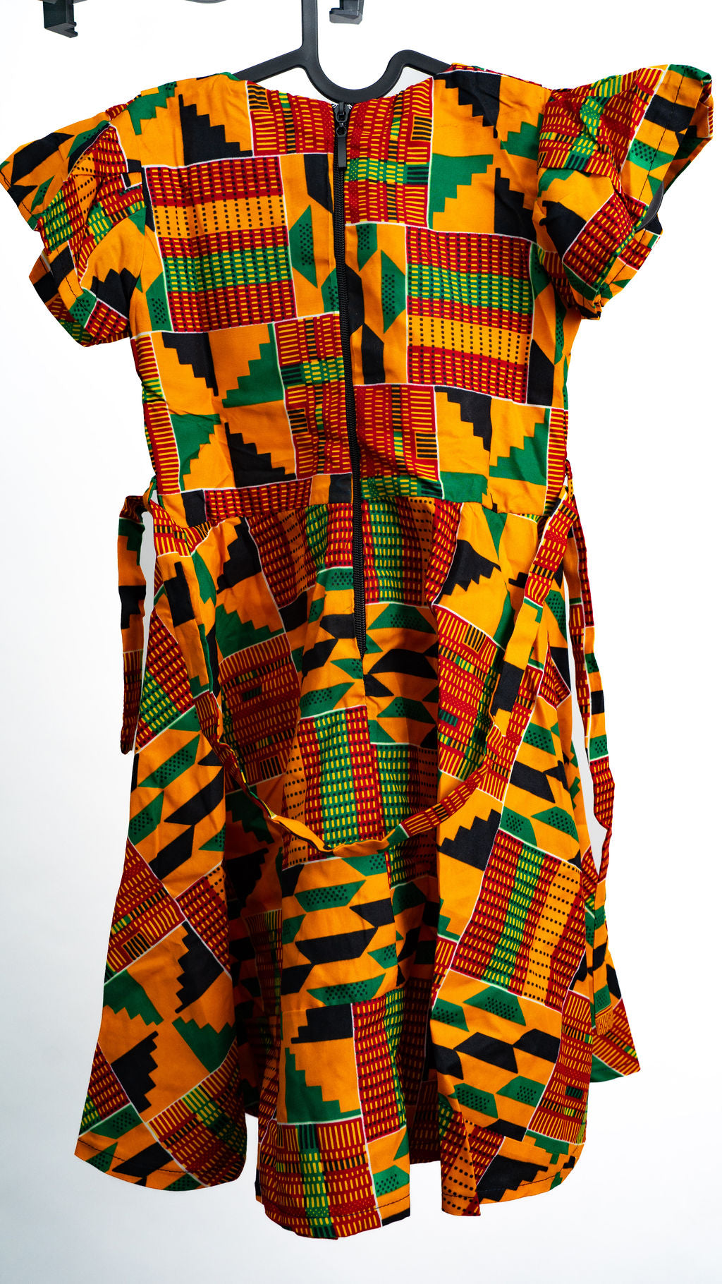 Multicolor Kente Print Dress — alternate view 02