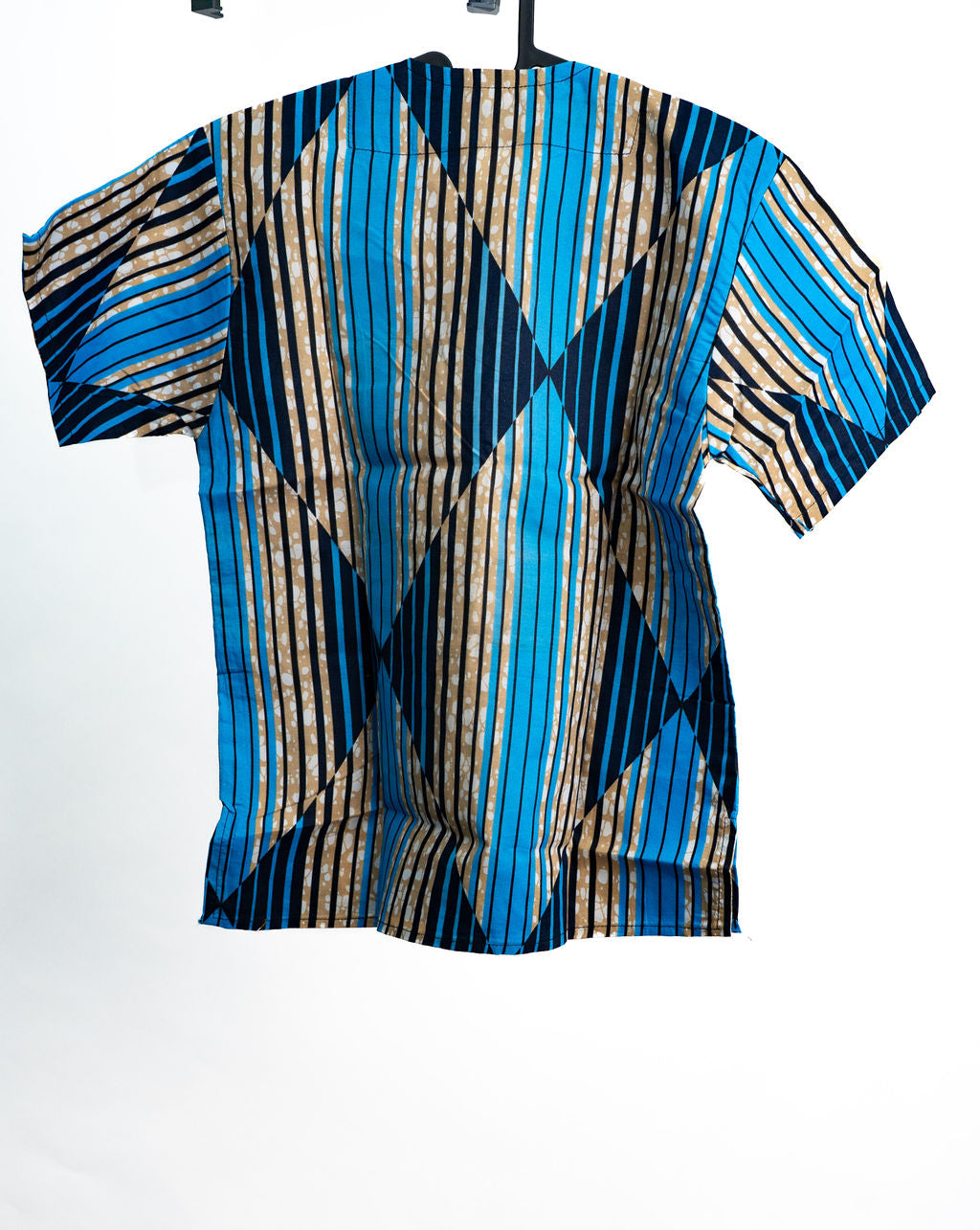 Blue Striped Mens Shirt — alternate view 02