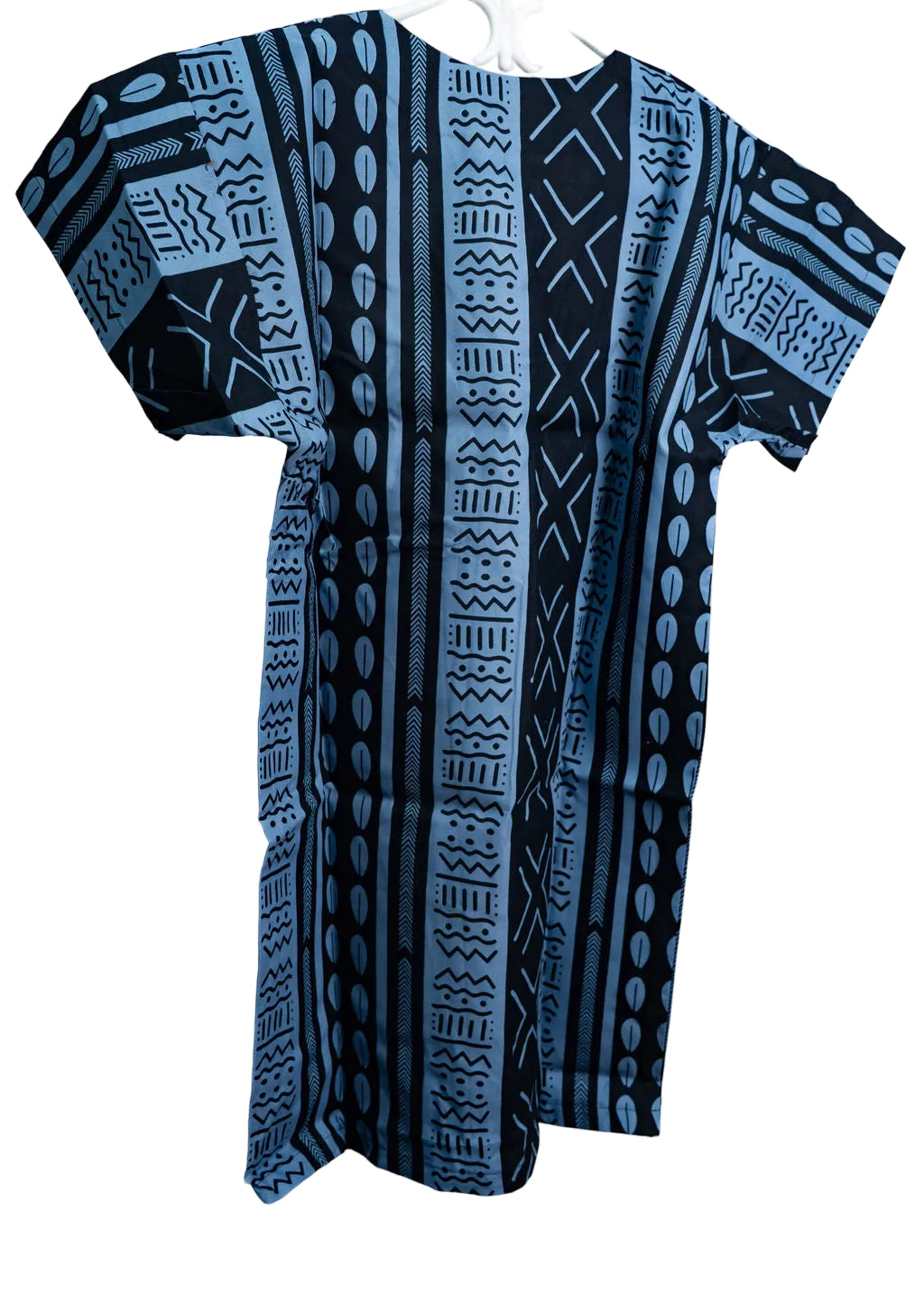 Dark Blue Dashiki Shirt — alternate view 02