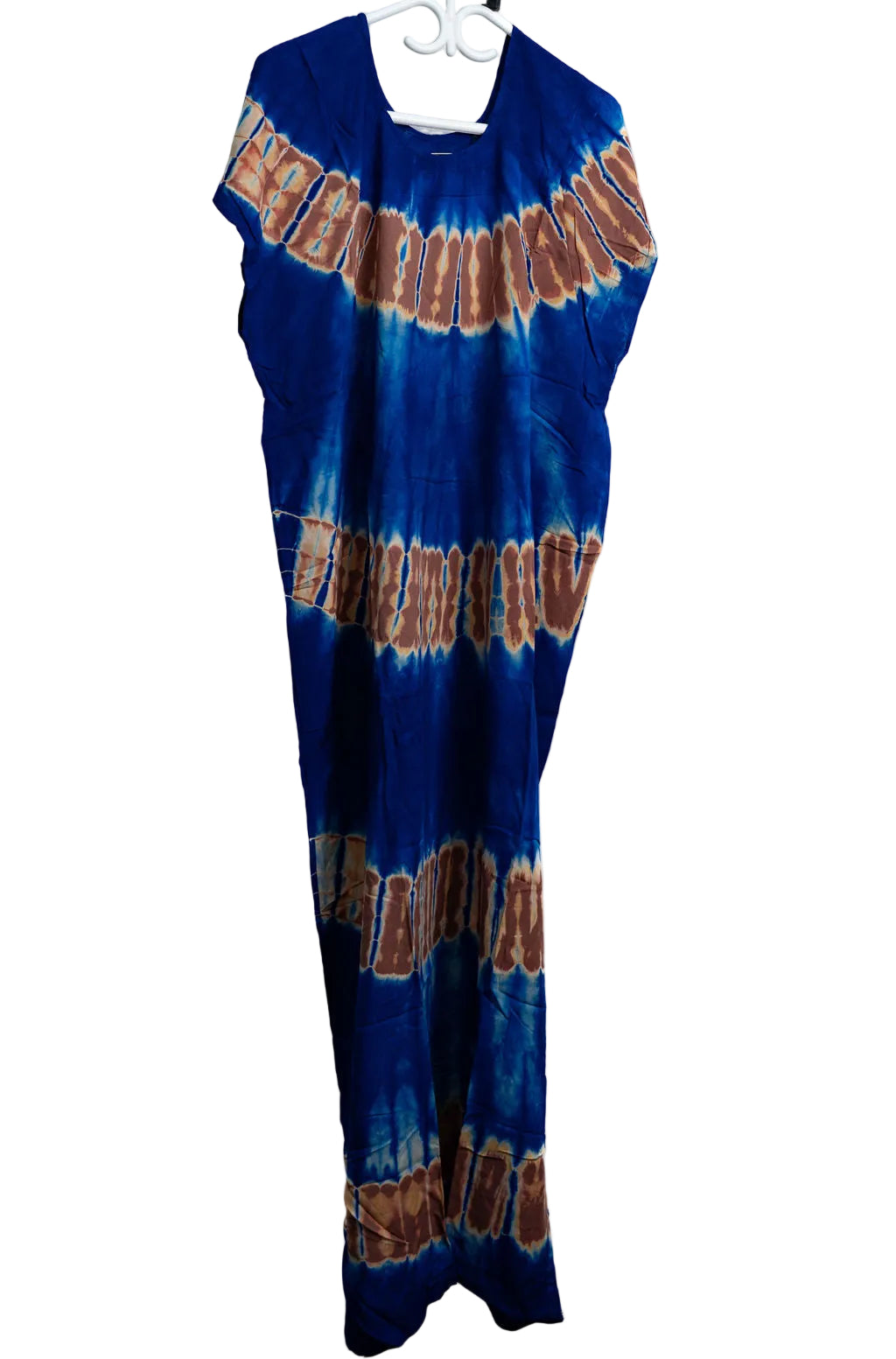 Blue Orange Long Dress — main view 01