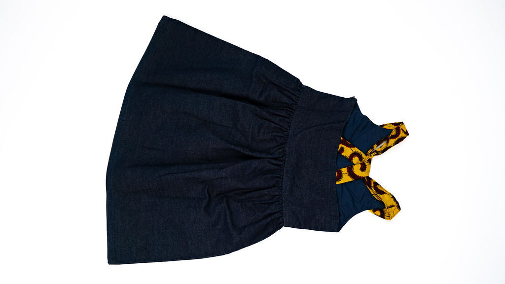 Black Red Yellow Adult Dress — product view 05