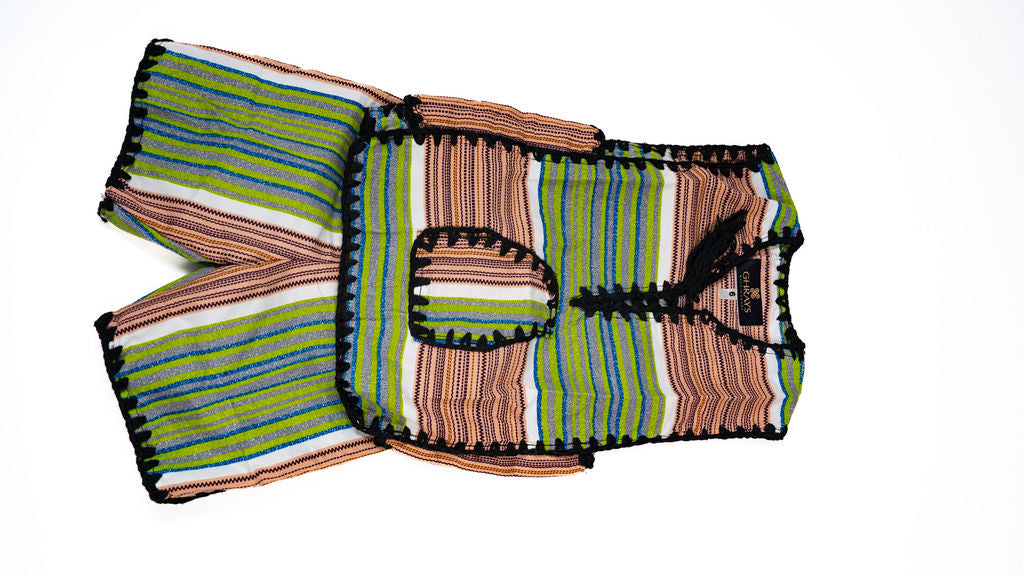 Multicolor Striped Two Piece Set — main view 01